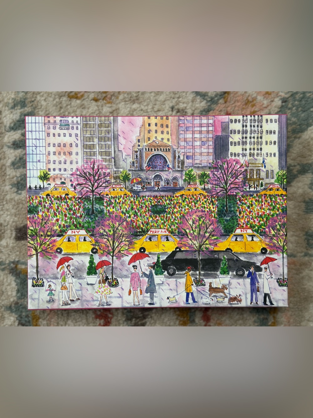 Galison Puzzle - Spring on Park Avenue